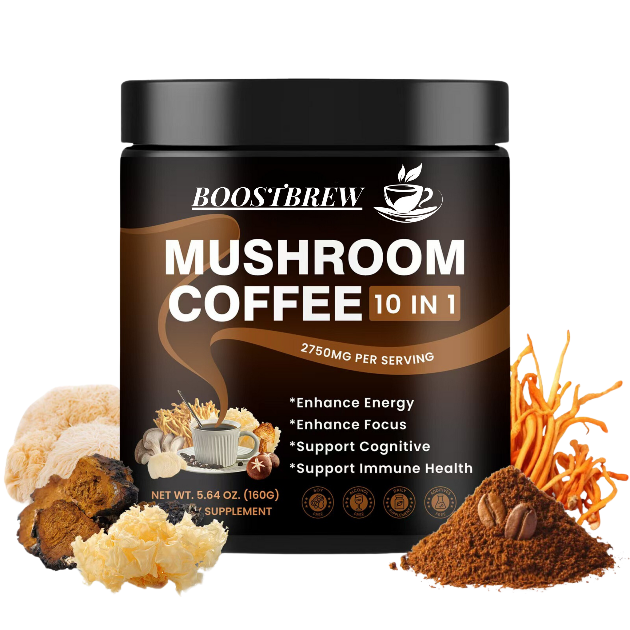 BoostBrew Mushroom Coffee